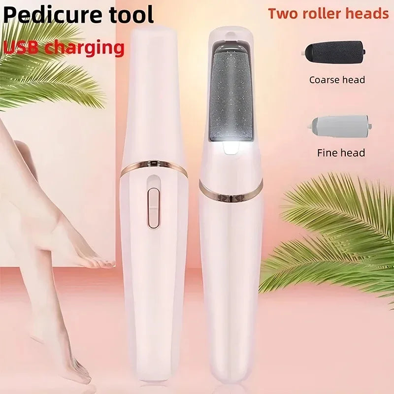 Electric Foot Callus Remover Automatic Foot Grinder Electric Pedicure Tool USB Rechargeable Painless Dead Skin Remover